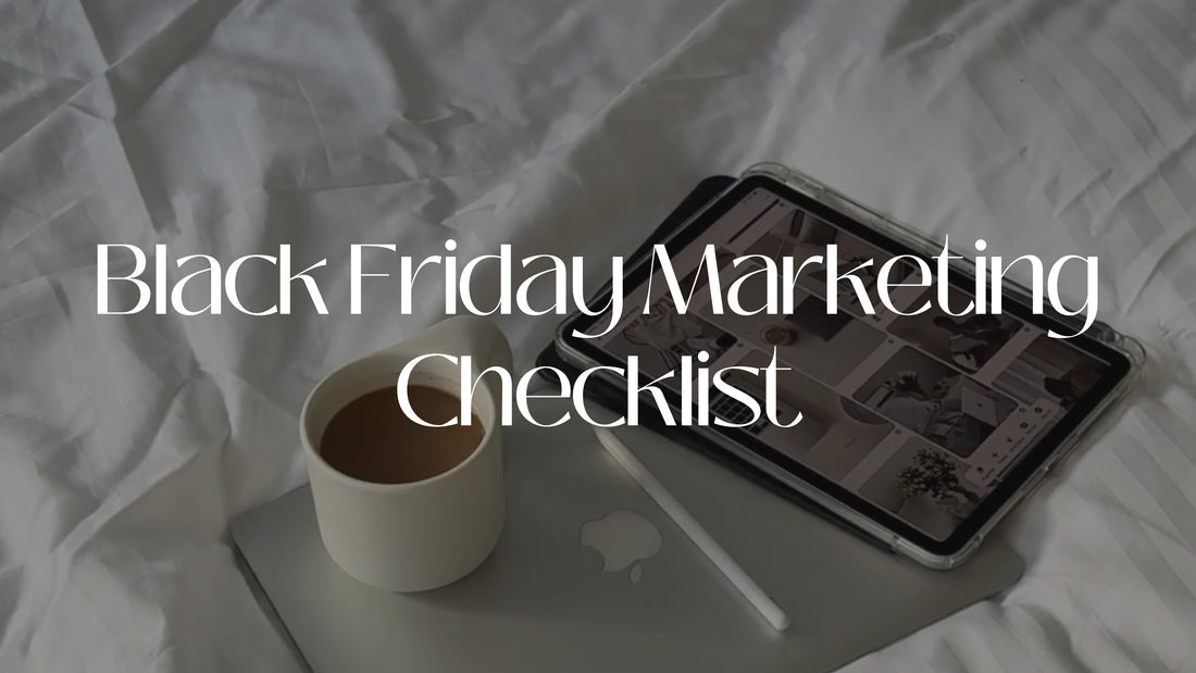 Black Friday Marketing Checklist